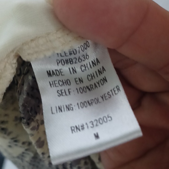 entro grey strappy snake print mini sleeveless shift dress medium - Picture 6 of 7